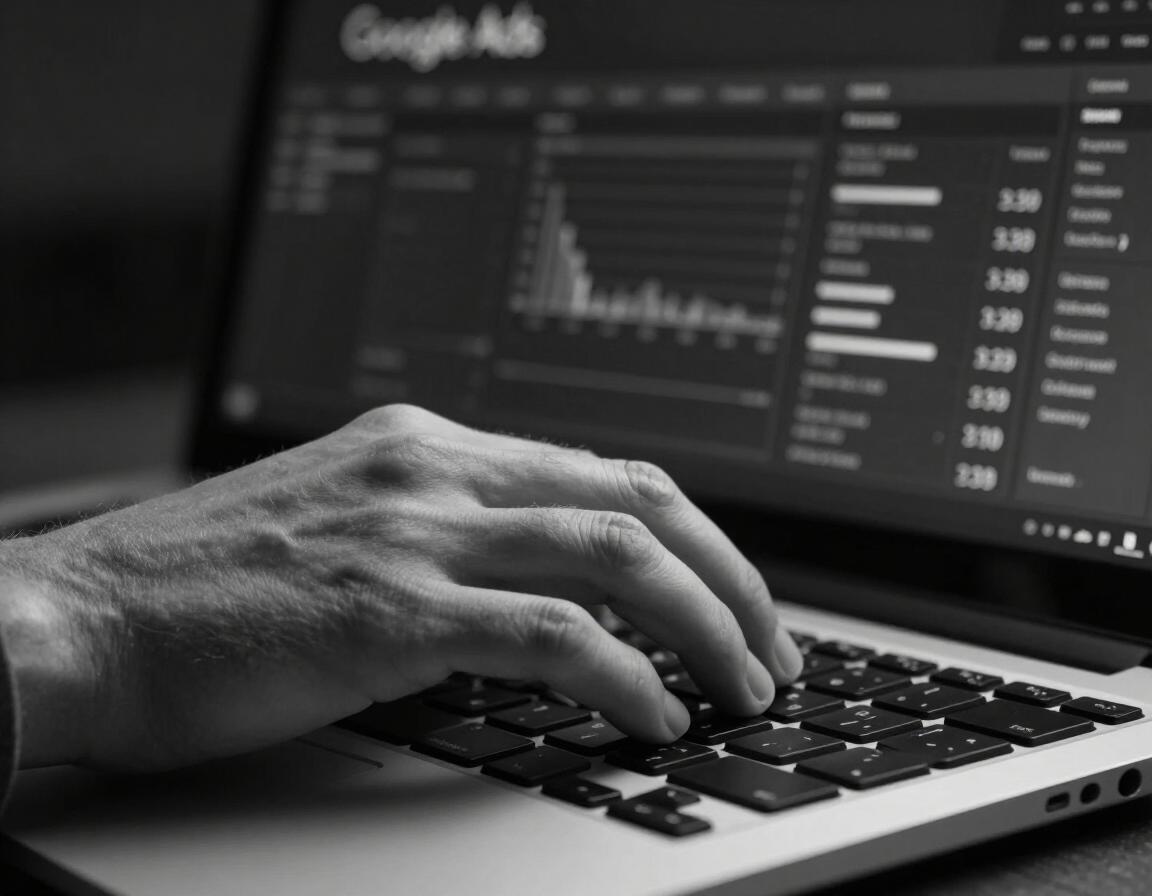 Google Ads analytics dashboard