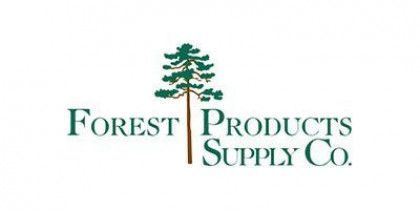 Forest Products Supply Co. logo with green text and a pine tree graphic
