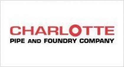 Charlotte Pipe and Foundry Company logo in red and black text on a white background