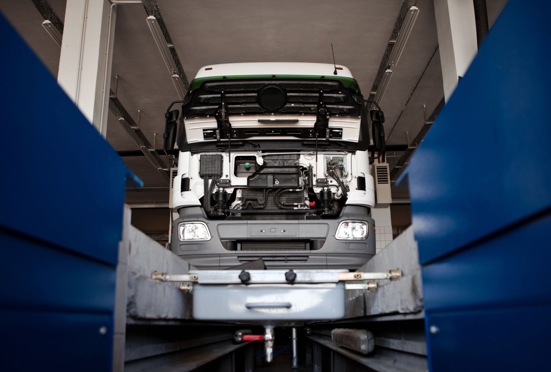 Lifted Truck Under Repair | Yatala, Qld | Southside Fleet Maintenance