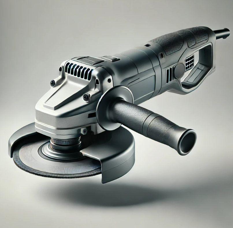 A close up of a grinder on a white surface