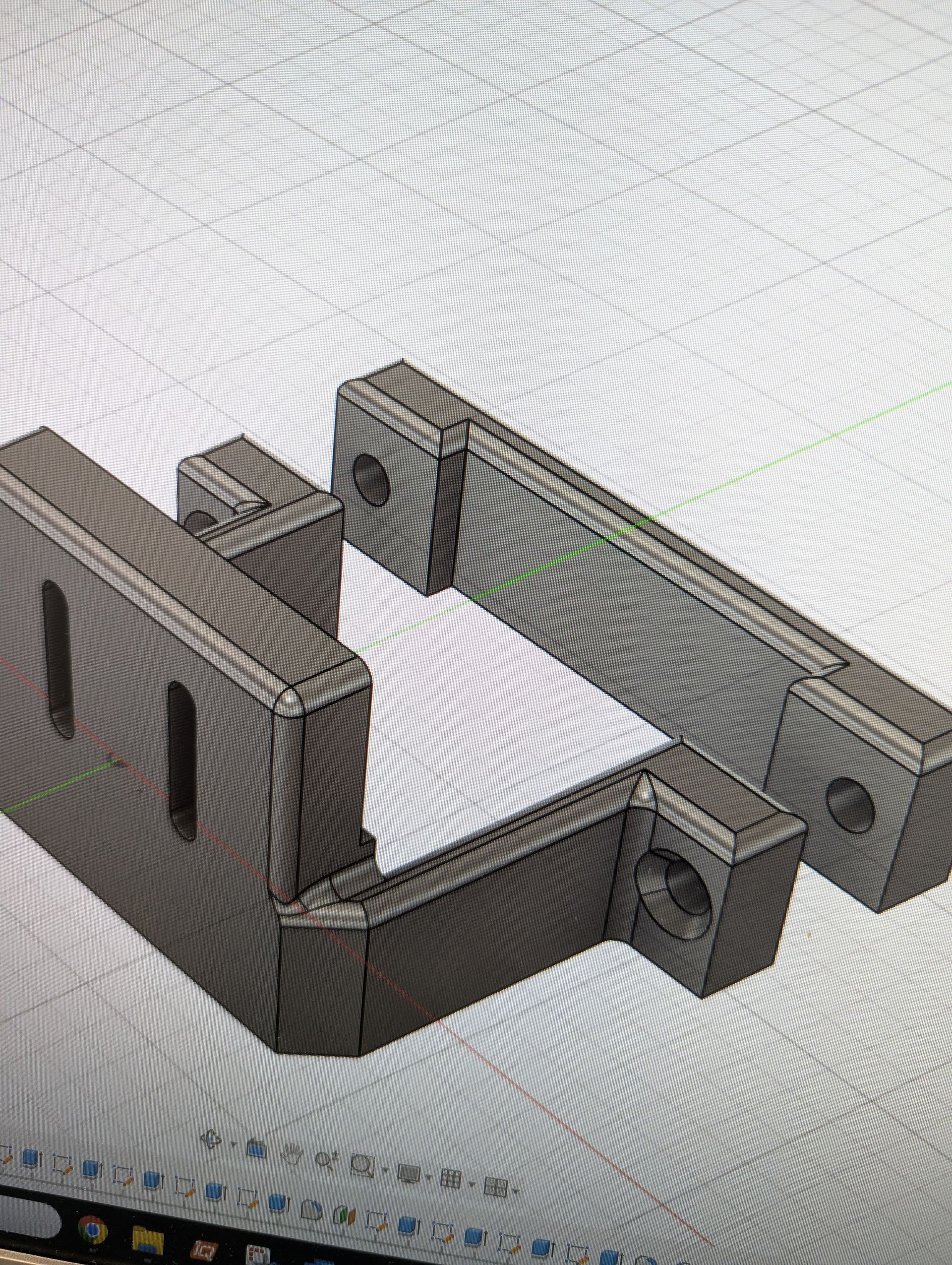 Rig-3d Grijze beugel voor Eufy camera bevestiging Camerabeugel.nl