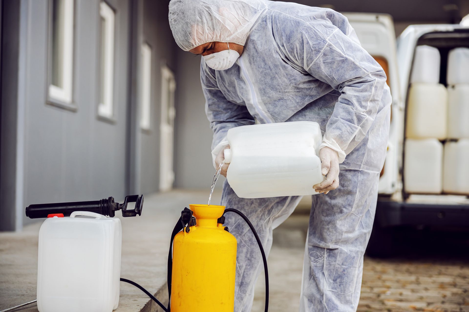 Chemical Termites Treatment — Hornsby Heights, NSW — Sterling Pest Control Pty Ltd