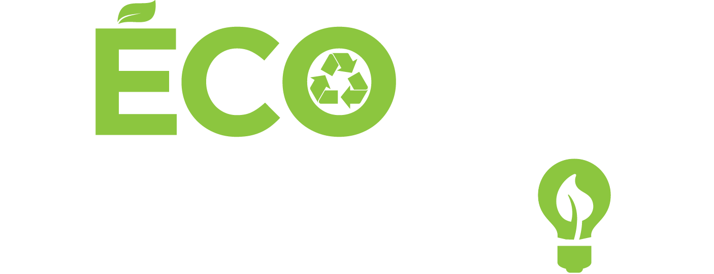 Logo Éco Bac Solution Blanc