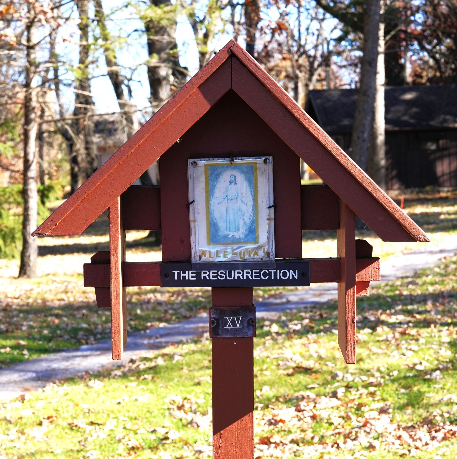 A sign labeled