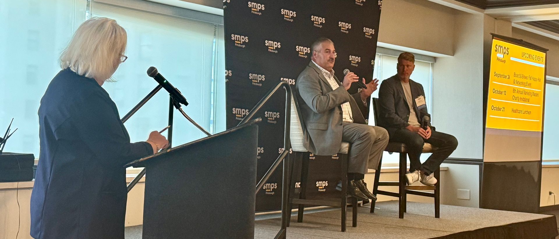 SMPS Pittsburgh panel discussing multifamily development and affordable housing challenges in  PA.