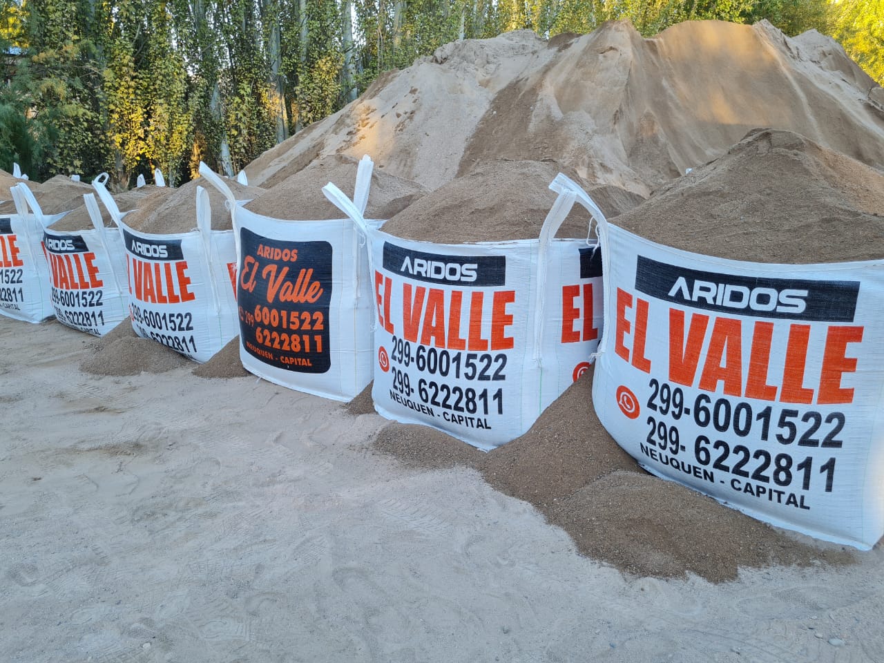 áridos el valle
