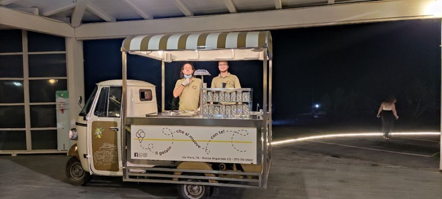 Furgoncino gelati