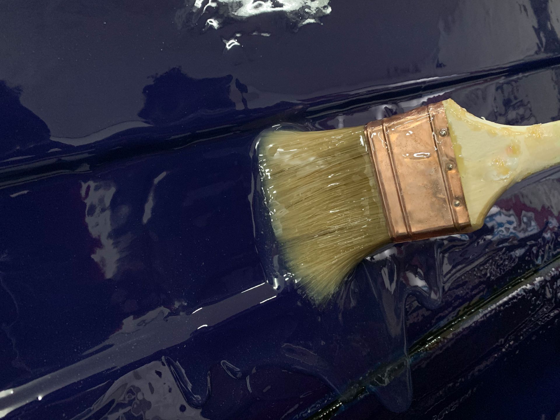 Process for apply gelcoat on the mold in fiberglass production