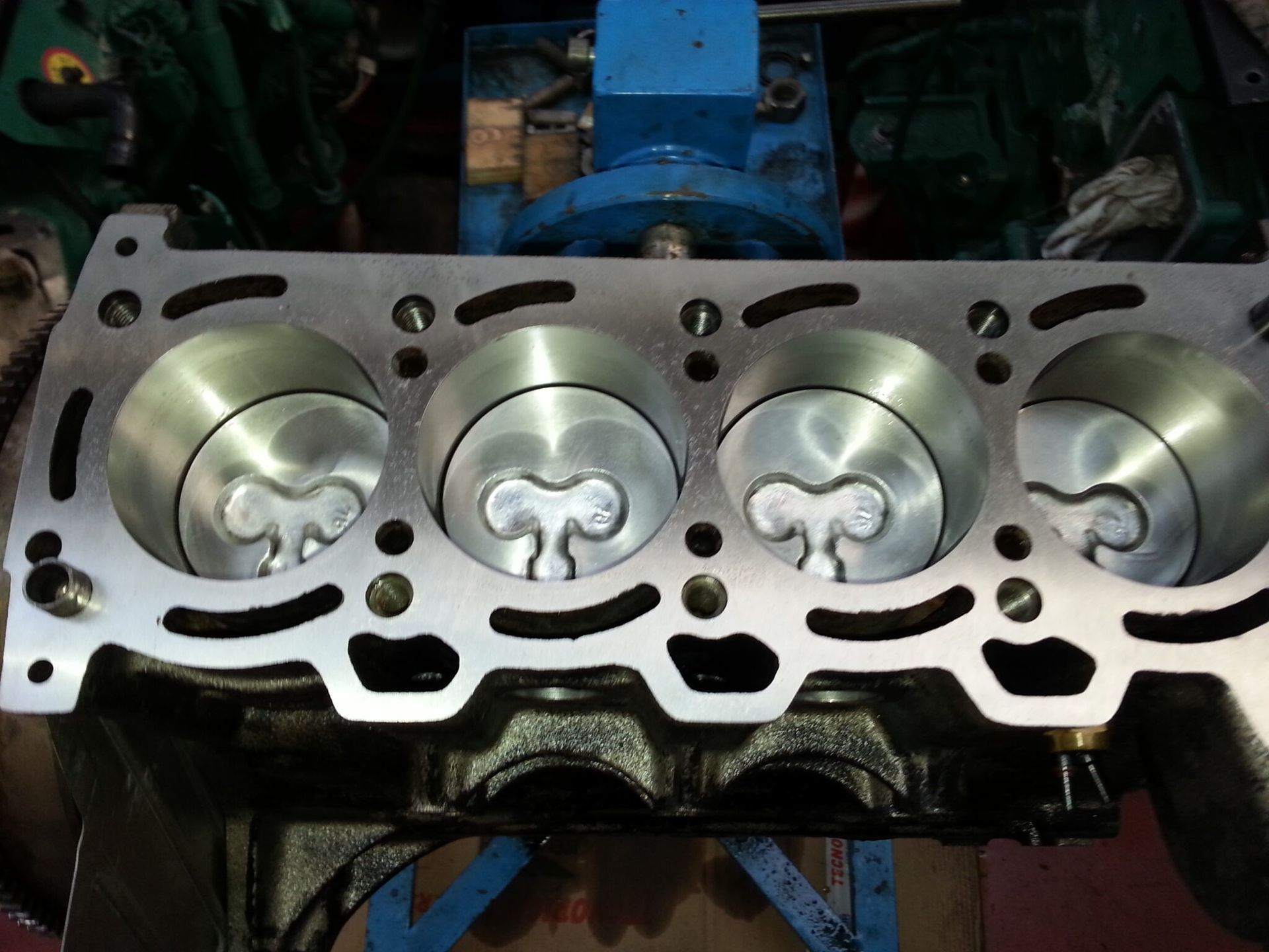 dettaglio interno motore