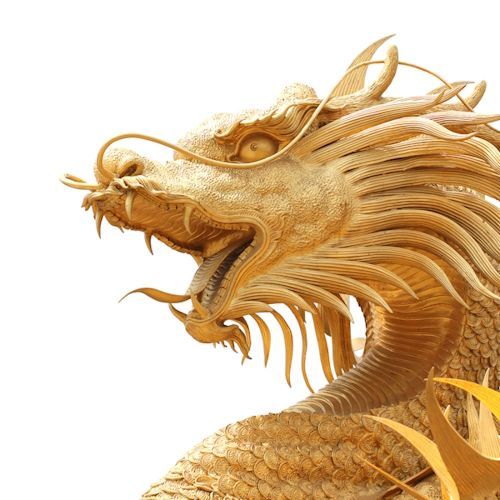 Golden Wealth Dragon