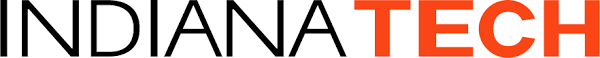 INDIANA TECH logo, black text "INDIANA" and red text "TECH".