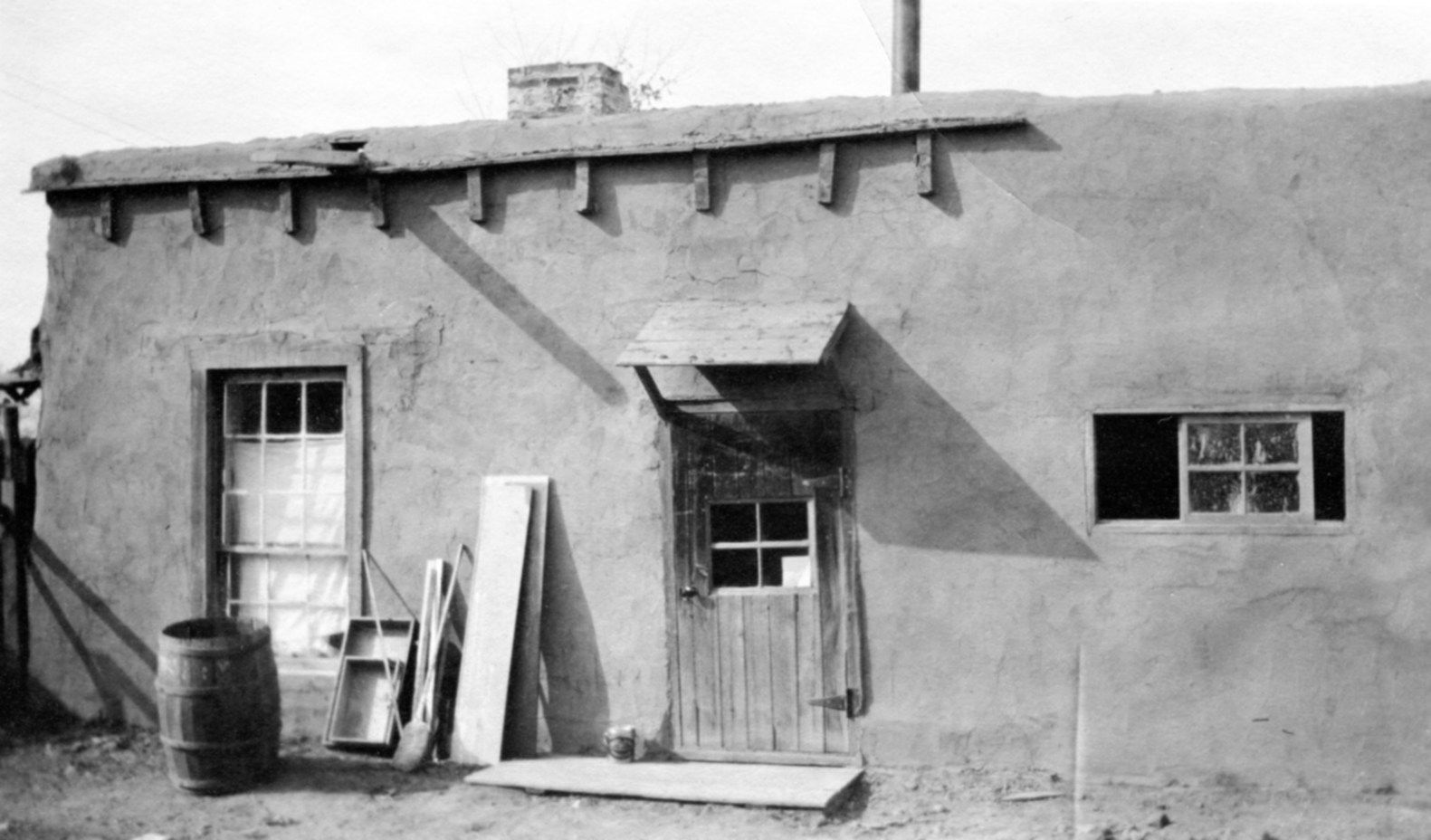 Roof beams & small windows