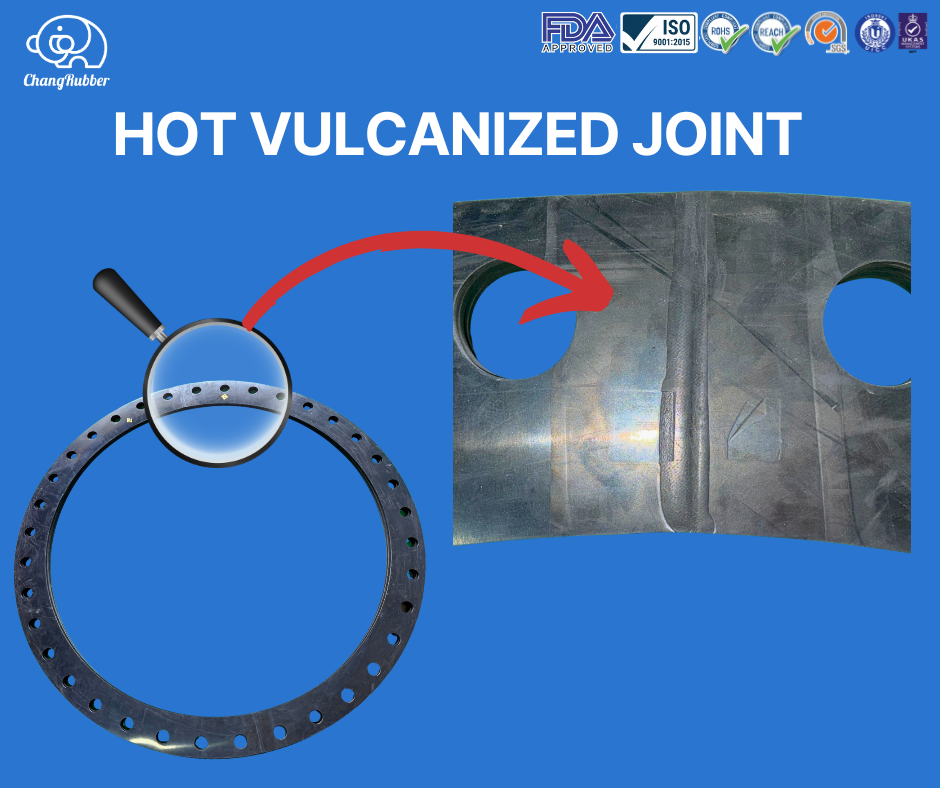 Hot Vulcanized Gasket Joint