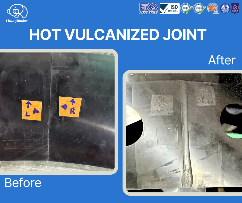 Hot Vulcanized Gasket Joint