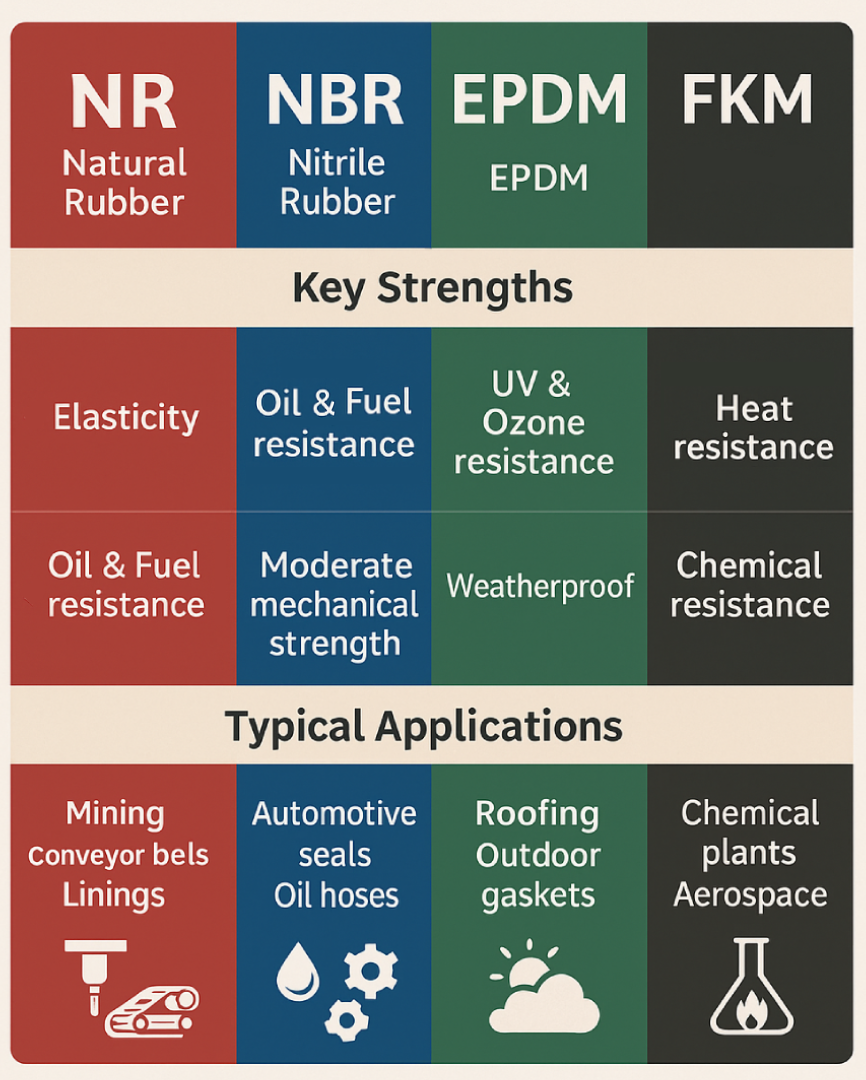 type of rubber