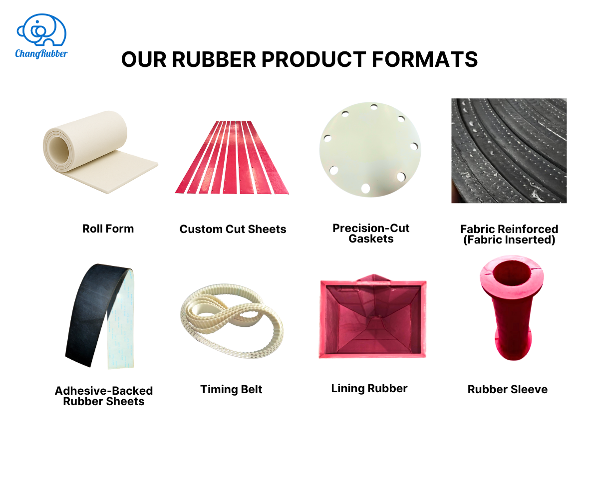Rubber Product Formats