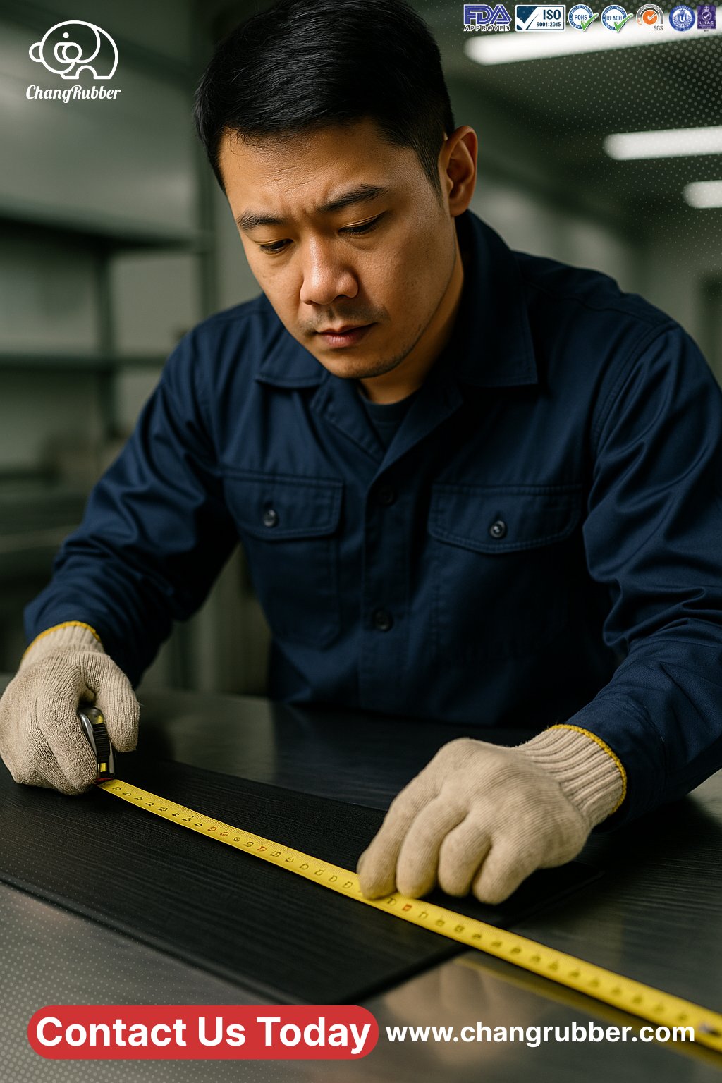 manual rubber cut services