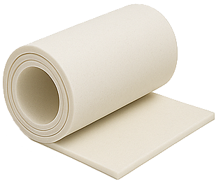 NBR Rubber Sheet A picture of a black rubber mat from changrubber.co.th