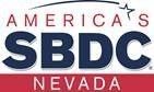 America's SBDC Nevada logo. Text in blue and red with a star graphic.