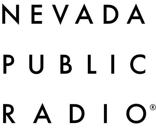 Logo for Nevada Public Radio in black text.