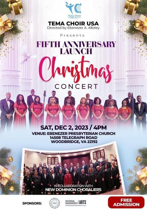 Christmas concert and 5th anniversary launch image 1