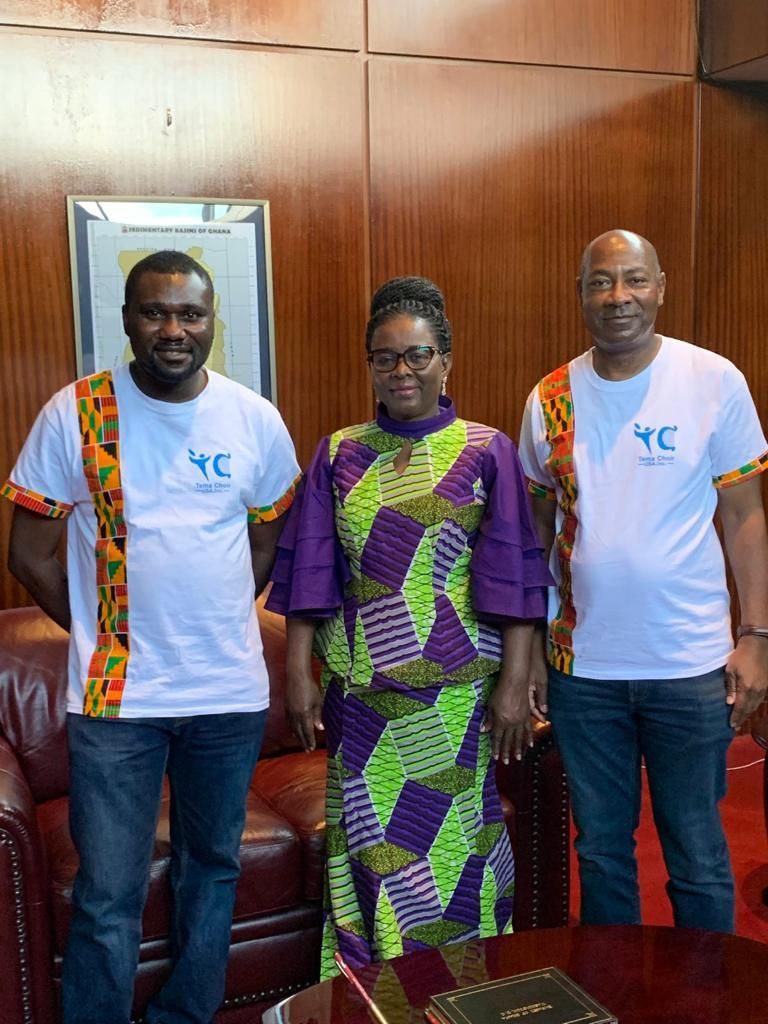 Tema Choir USA courtesy call photo 1