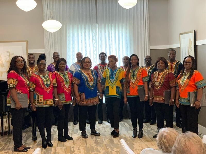 Tema Choir USA Black History Month event photo