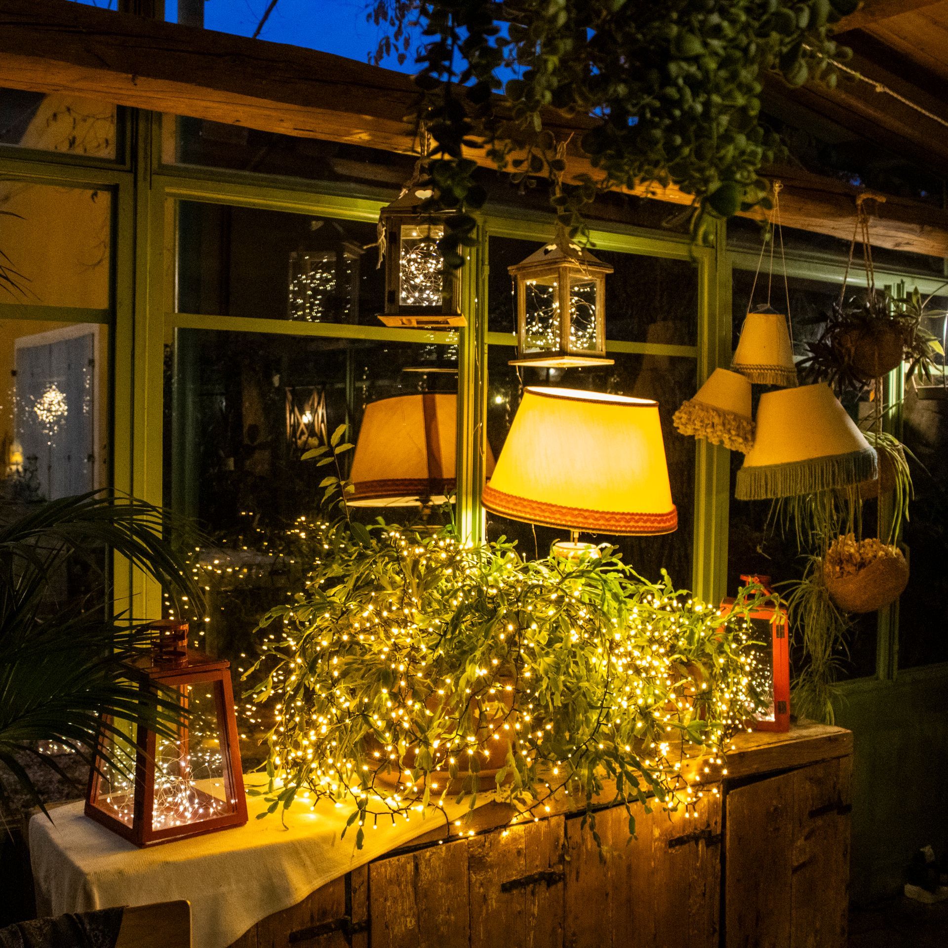 tavoli all'interno del ristorante