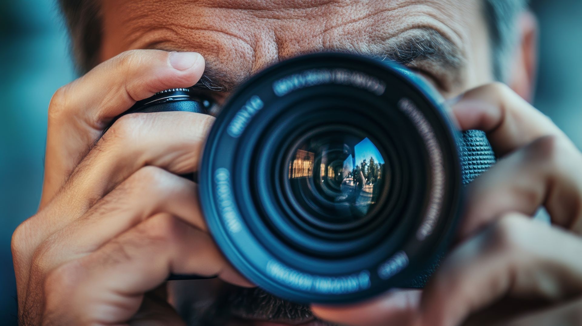 Man Paparazzi Photographer Capturing A Photo Suspiciously, Generative AI Man Paparazzi Photographer Capturing A Photo Suspiciously, Generative AI