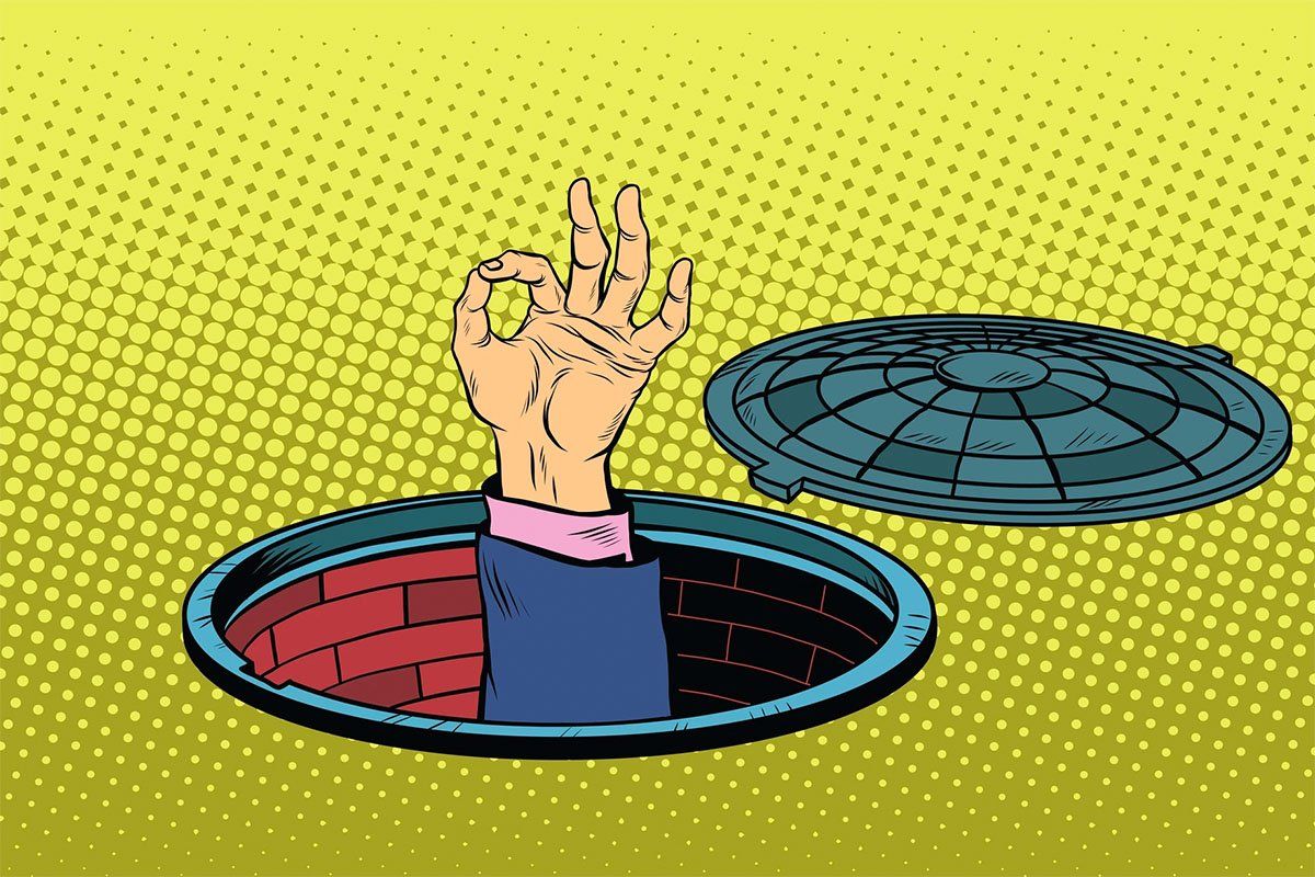 Down the Drain