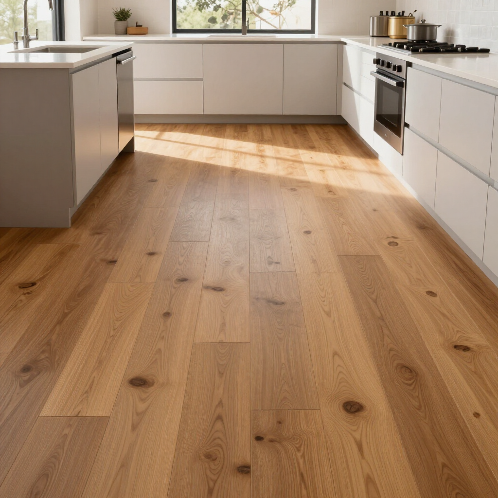 Vinyl plank flooring in Tucson kitchen