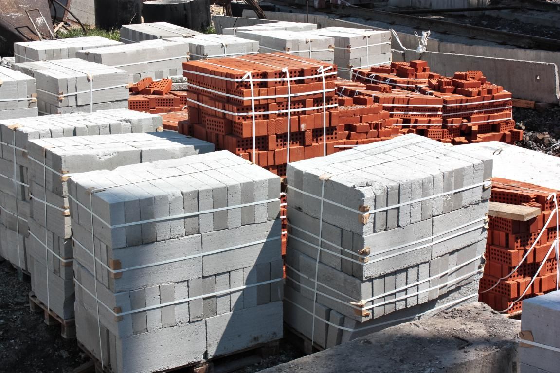 A Bunch Of Bricks Stacked On Top Of Each Other — Dubbo Mini Mix & Landscape Supplies In Dubbo, NSW