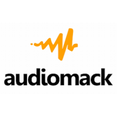 Audiomack logo: Orange soundwave icon above the word 