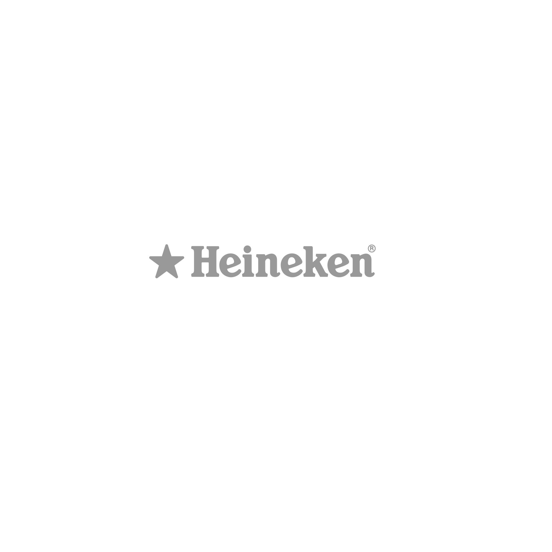 A heineken logo with a star on a white background.