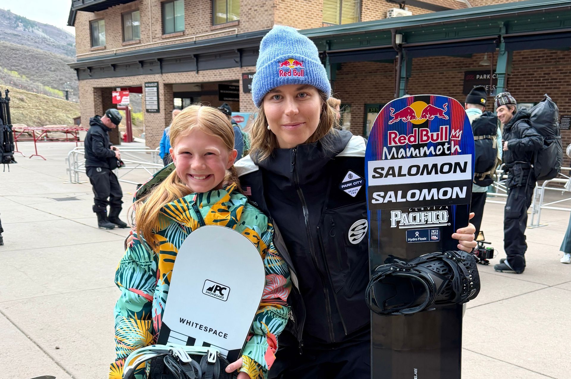 Maddie Mastro and PCSS athlete Hayden West