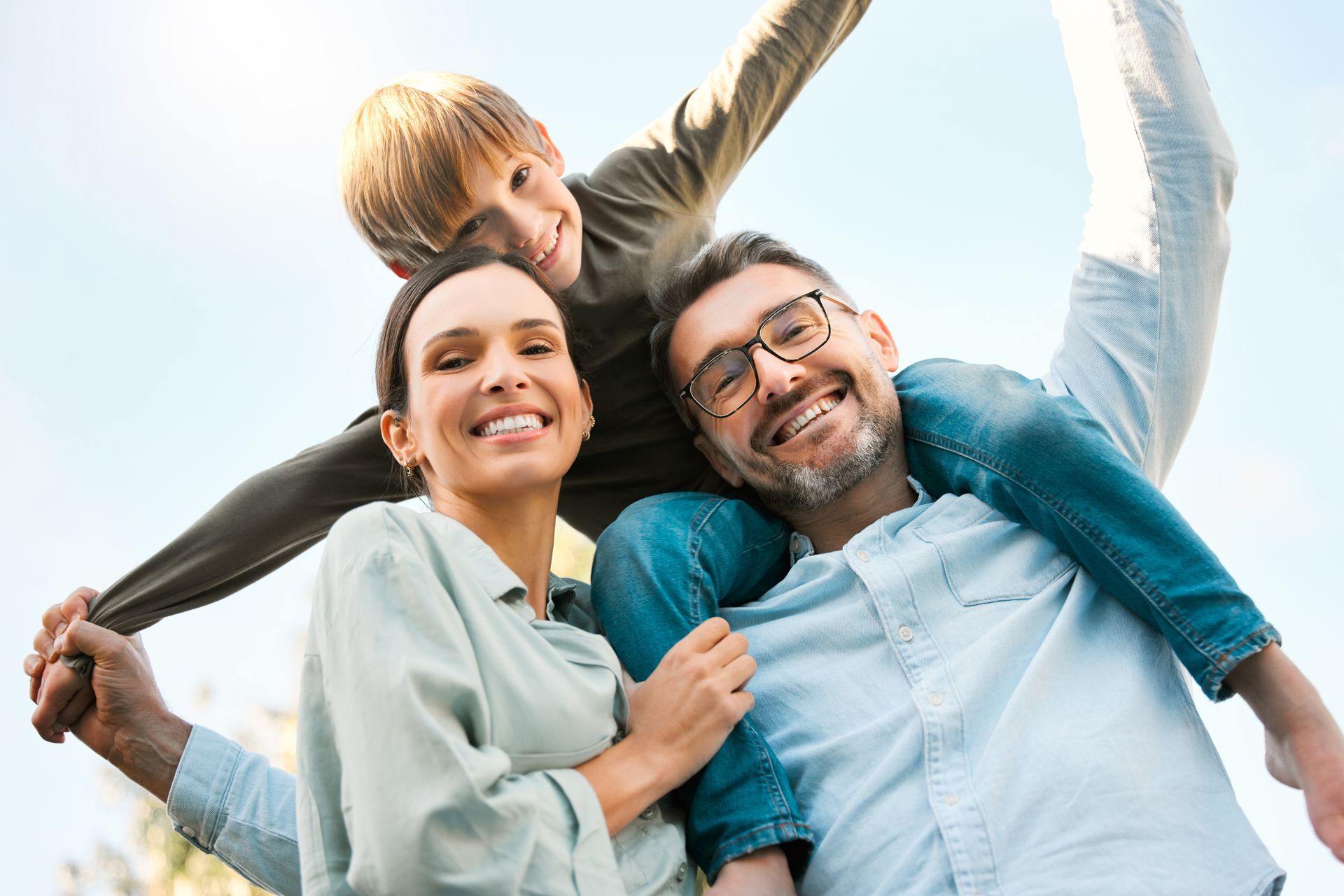 Couple spending time with family: securing your family's financial future