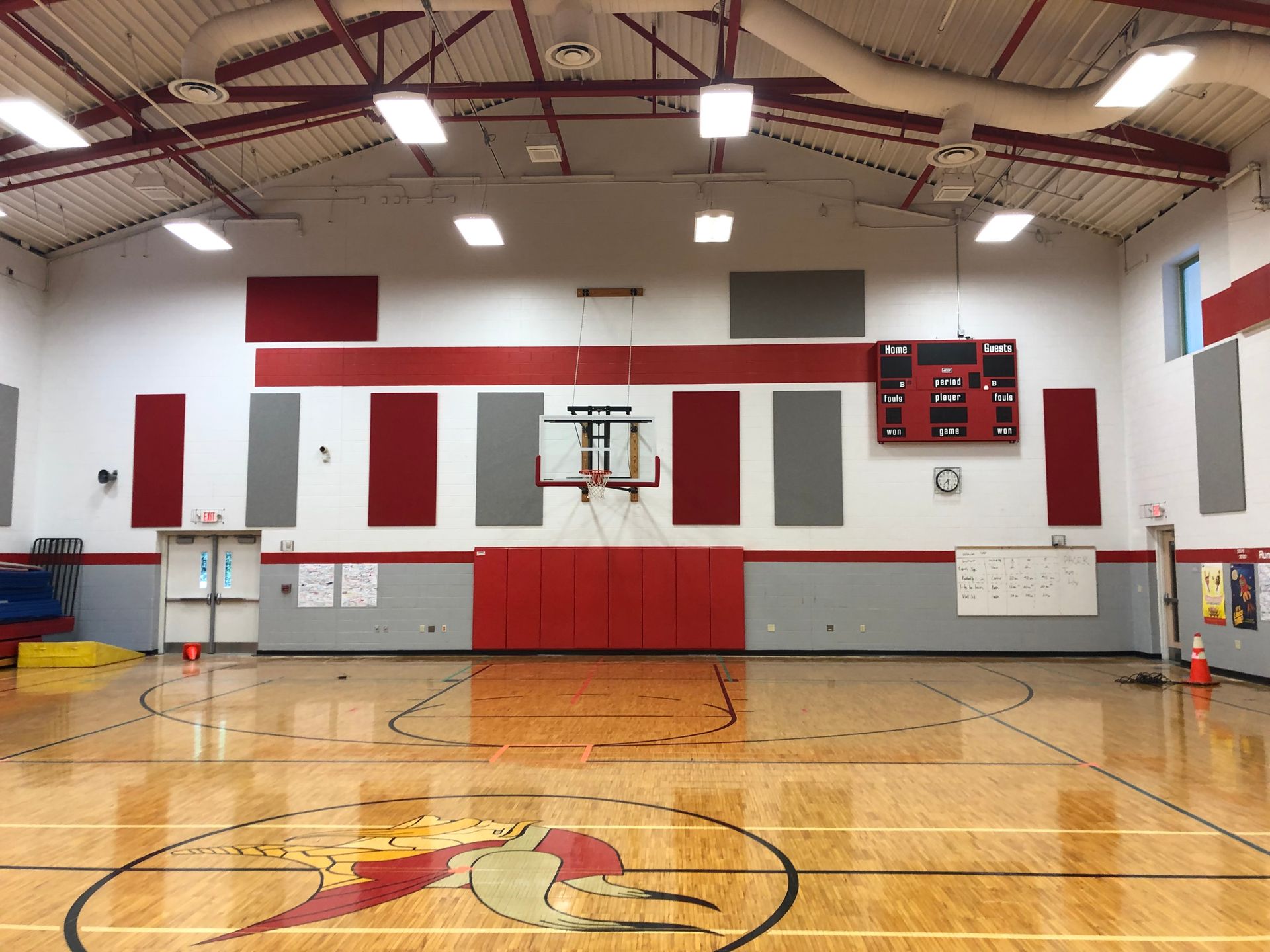 Kokopelli Company Acoustical Panel Installation Middle School