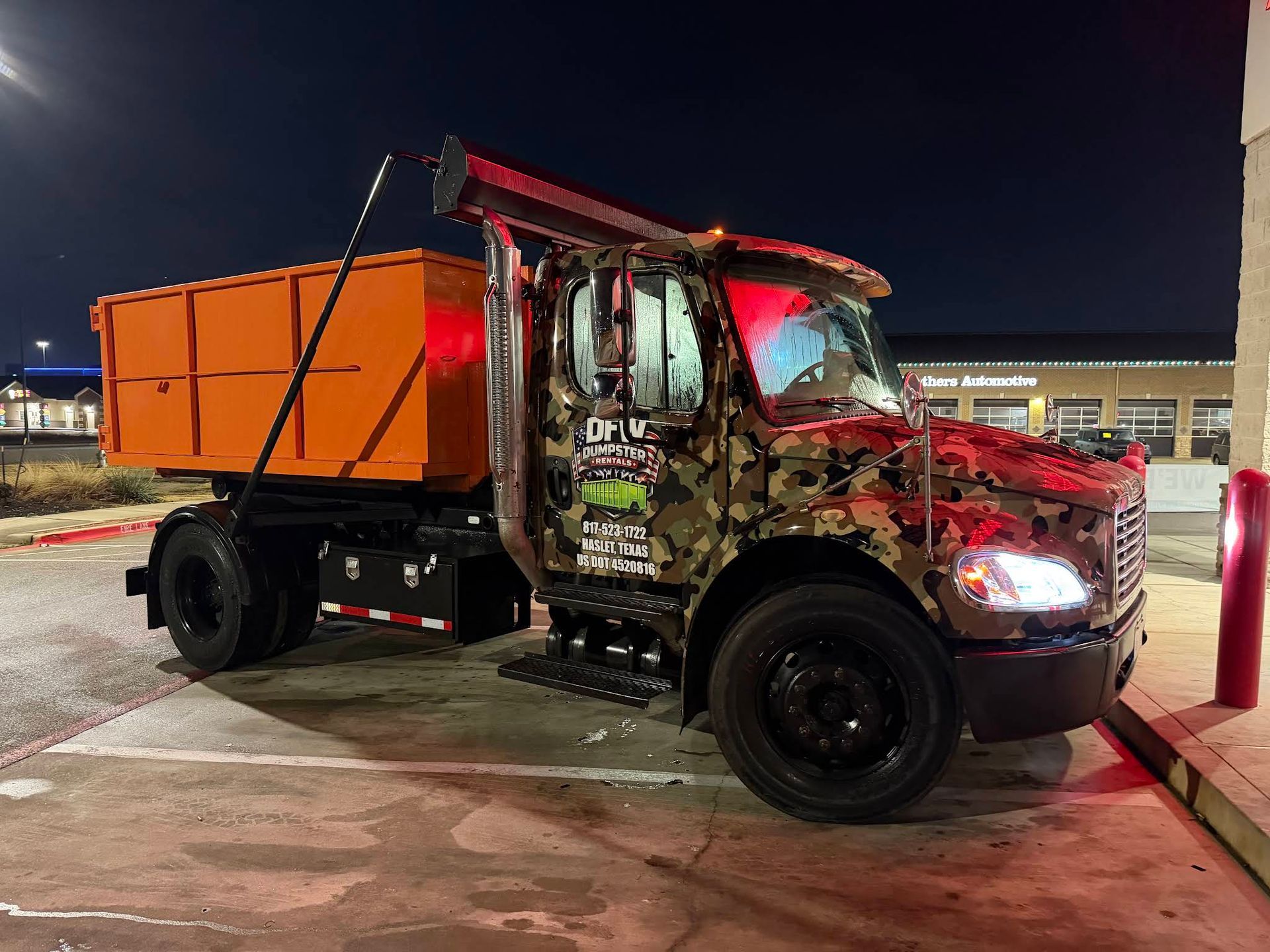 DFW Dumpster Rentals dumpster