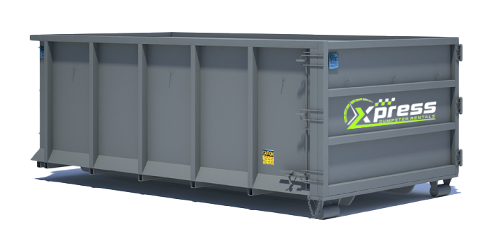 15-yard dumpster used for roofing job in Fauquier County – compact and ideal for medium debris loads