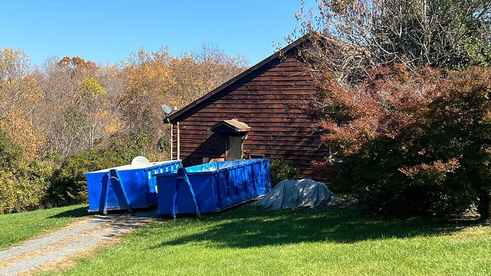 dumpster rental for estate cleanout in Culpeper VA