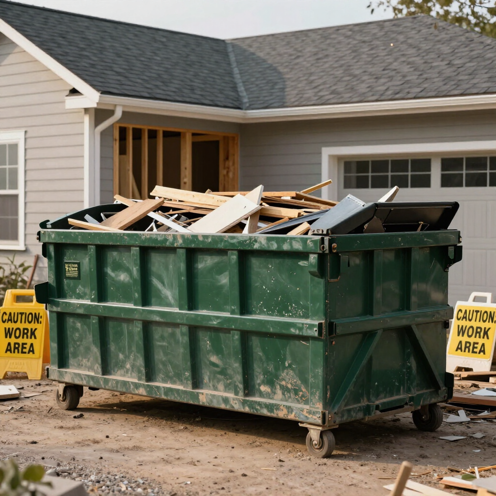 Fast roll-off dumpster rental delivery in Warrenton VA