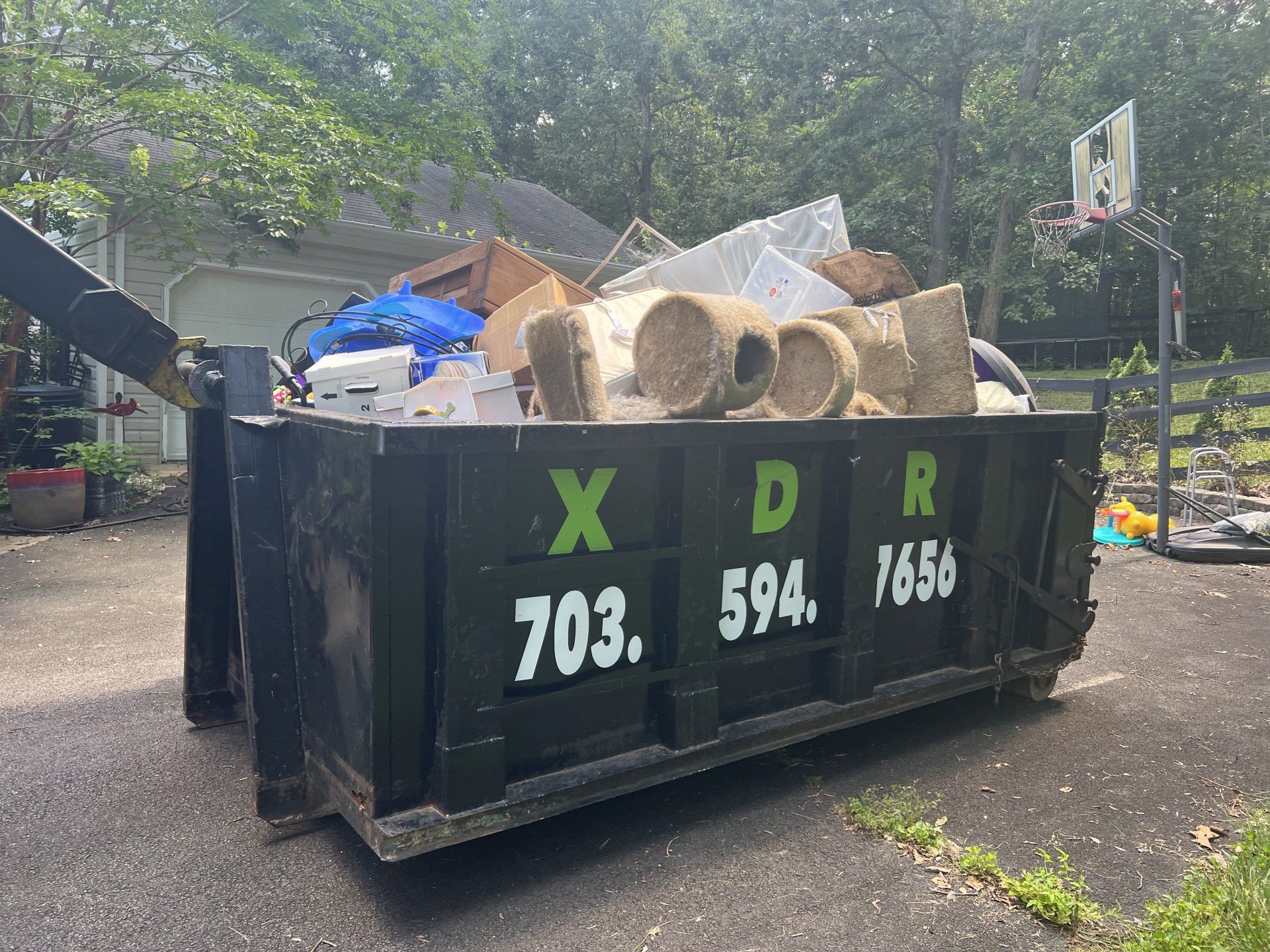 Junk Removal Dumpster Rental