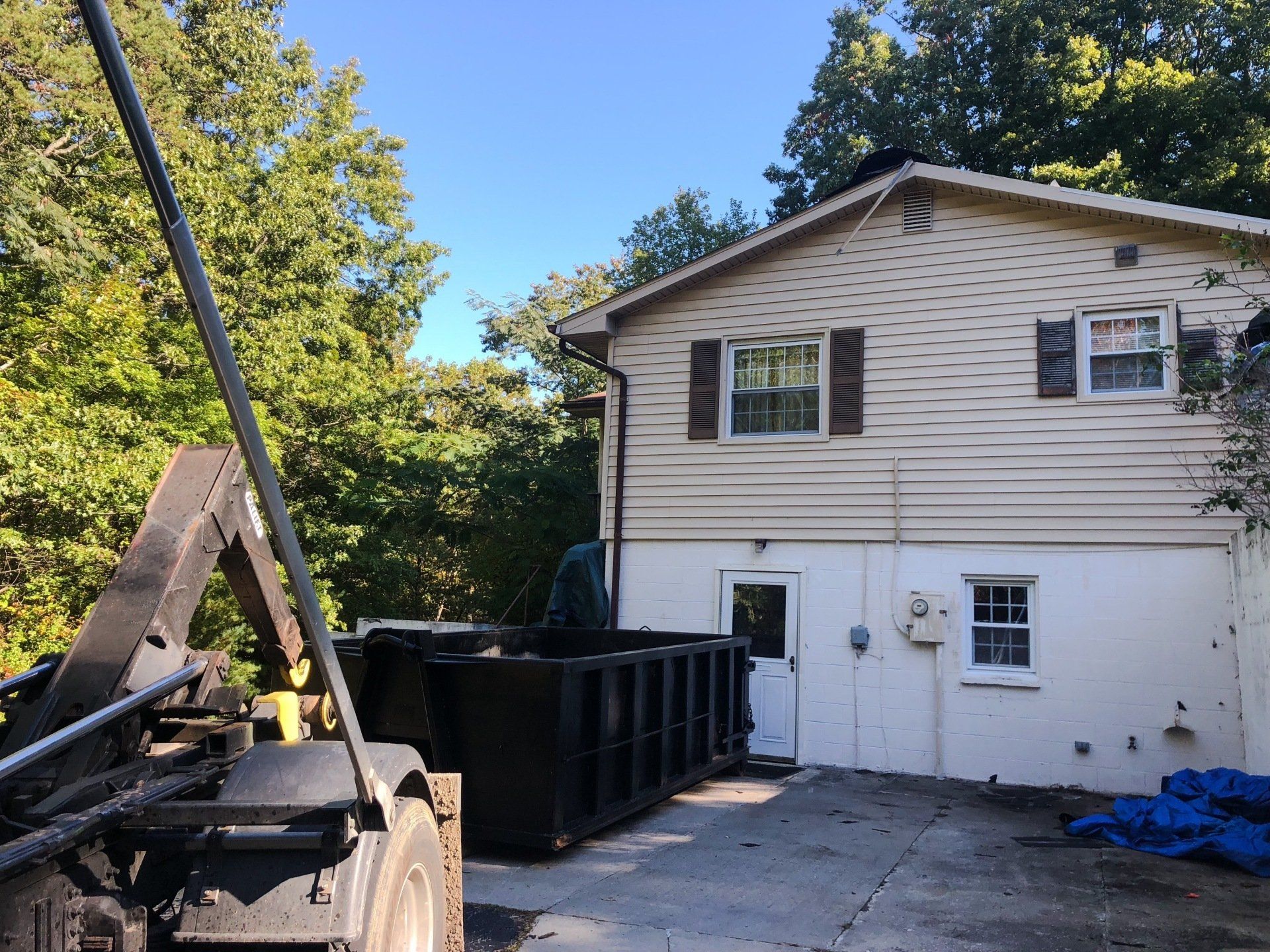 30 yard dumpster Gainesville VA construction cleanup