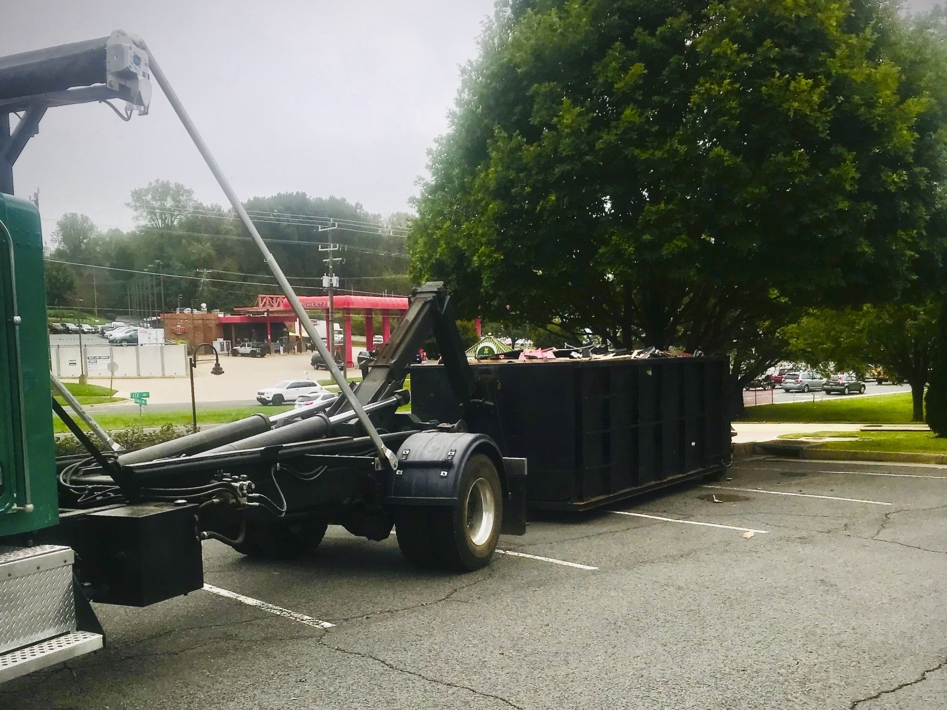 Fast construction roll-off dumpster rental delivery in Warrenton VA