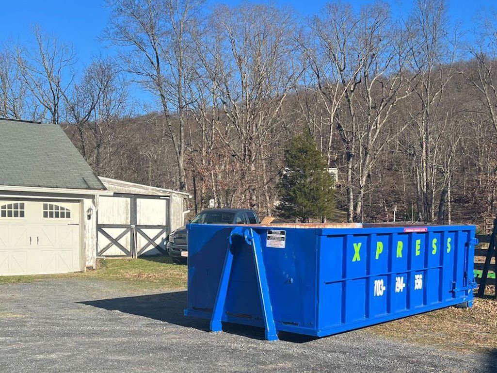 dumpster rental for farm cleanup