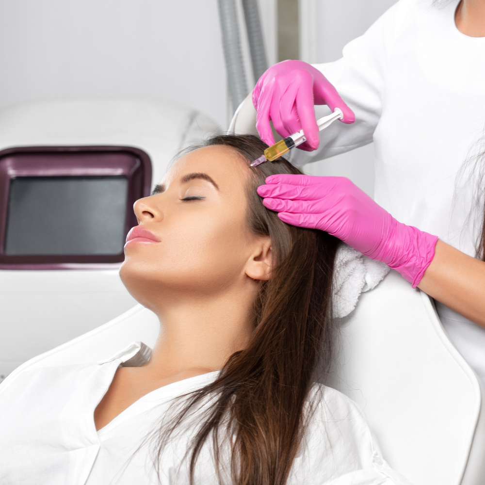 PRP Hair Restoration treatment at Longevity 360 Med Spa, Newark, Delaware