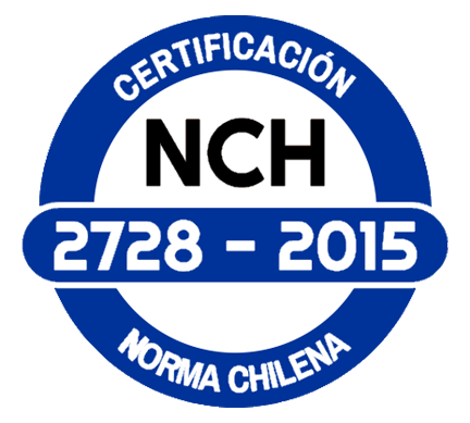 Blue certification seal: