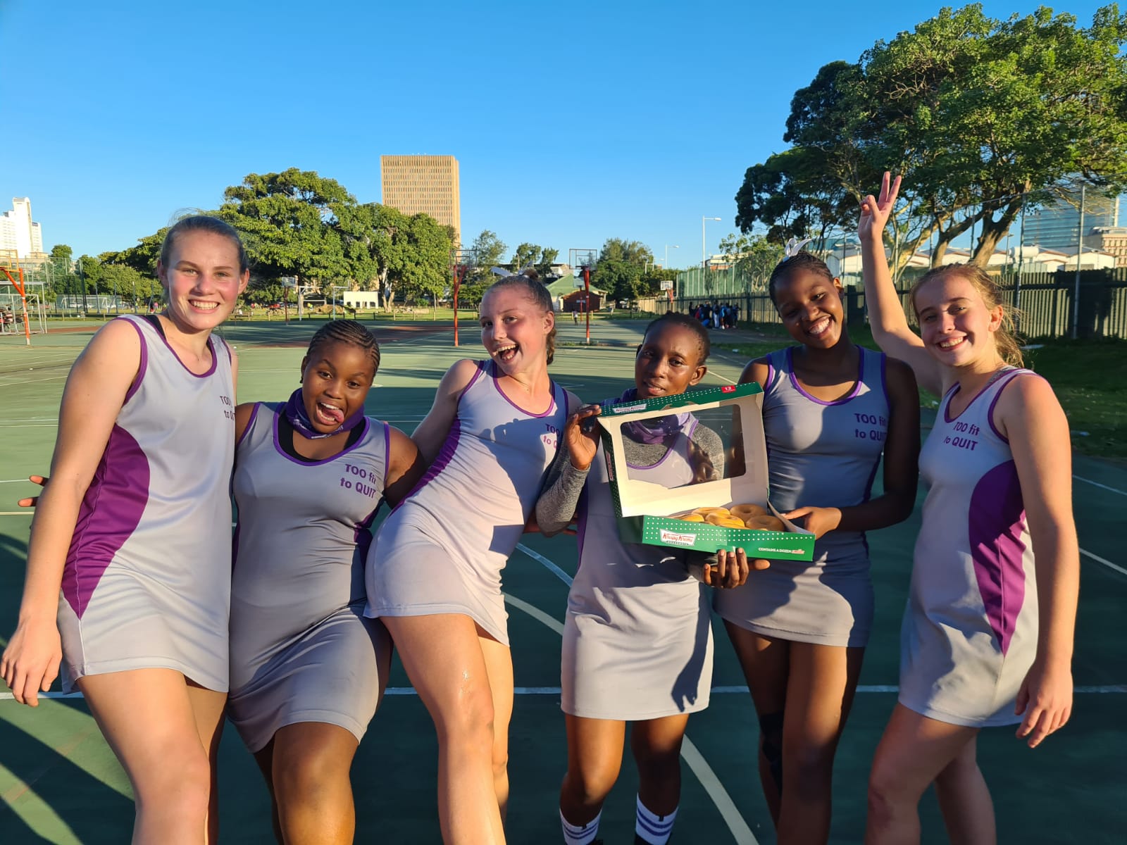 Action Netball team in Durban - FitnessAlive