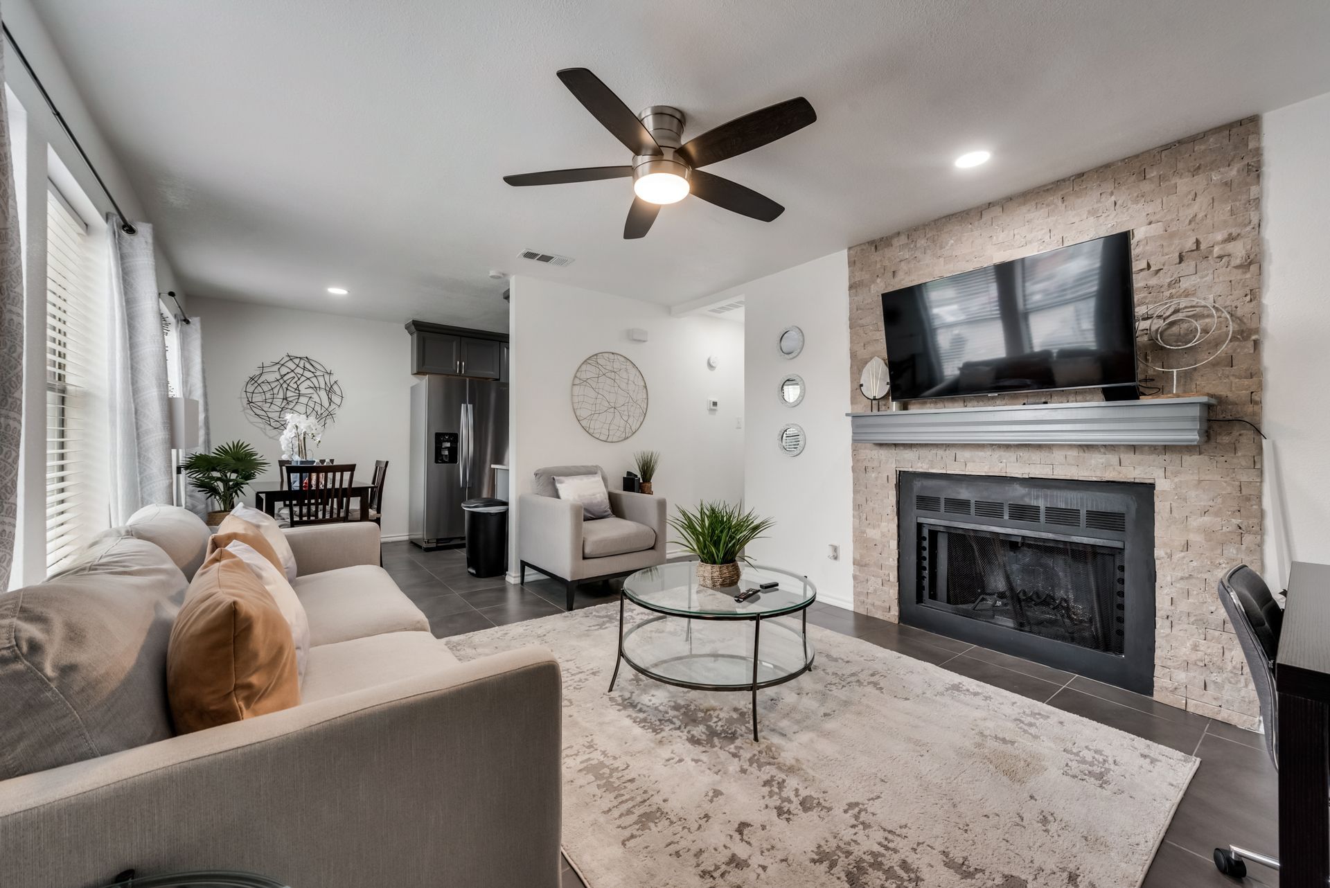 Modern furnished housing in the DFW Metro Area.